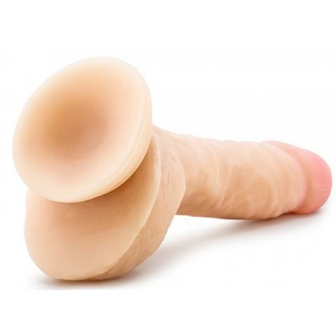 Телесный фаллоимитатор 9 Inch Sensa Feel Dildo - 22,8 см.