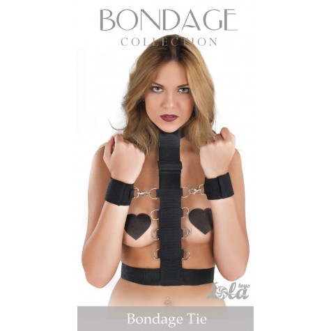 Фиксатор рук к груди увеличенного размера Bondage Collection Bondage Tie Plus Size